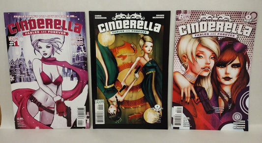 Cinderella Fables Are Forever (2011) DC Vertigo Comic Lot #1 2 3 Shawn McManus