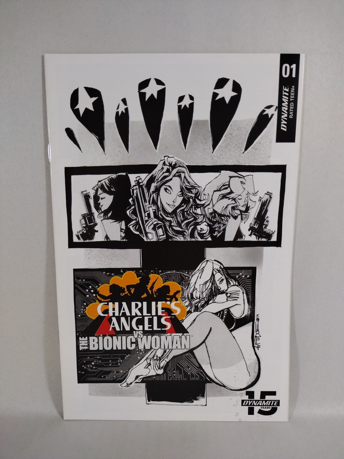 Charlie's Angels Vs Bionic Woman (2019) Dynamite Comic 1:10 Variant Set #1 2 3 