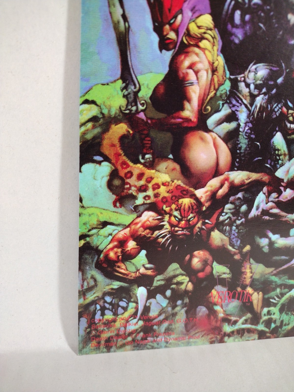 Satanika #3 (1995) Verotik Danzig Comic Martin Emond Duke Mighten Cover VF-NM