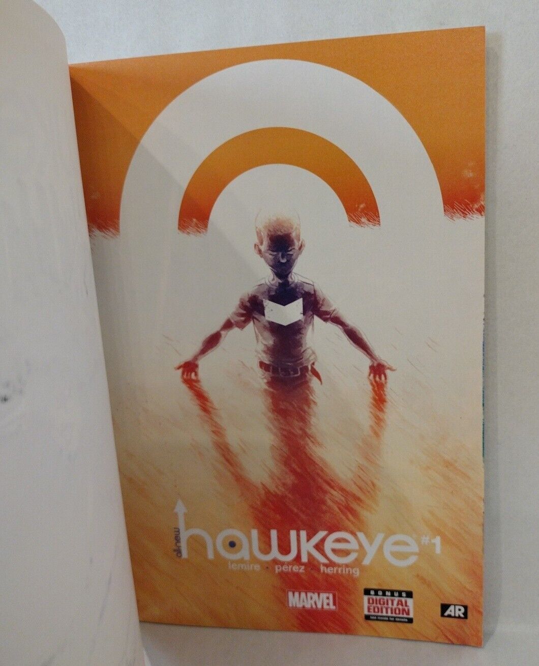 ALL NEW HAWKEYE #1 (2015) Marvel Blank Cover Variant Comic W Original DCastr Art