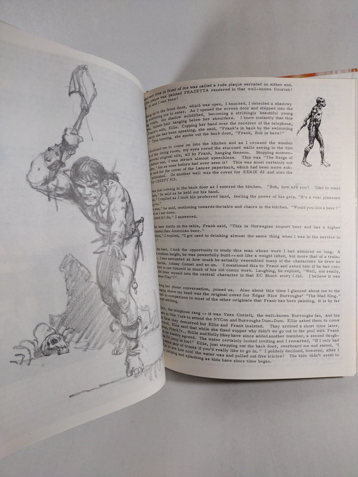 Anomaly 1969 Complete Comic Magazine Series #1-4 Custom Bound HC ARG Frazetta 