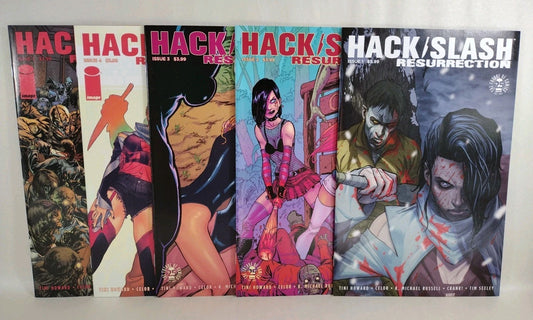 HACK / SLASH RESURRECTION (2017) Image Comic Lot #1 2 3 4 5 First Print VF-NM