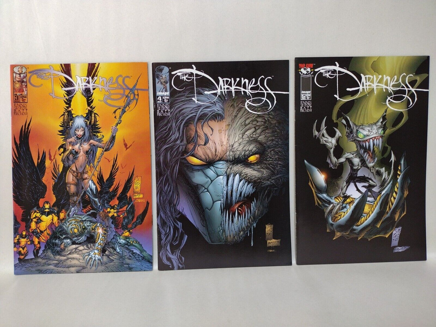 Darkness (1996) Image Comic Lot Set #1-14 Wizard 1/2 #0/Witchblade #10 1st App