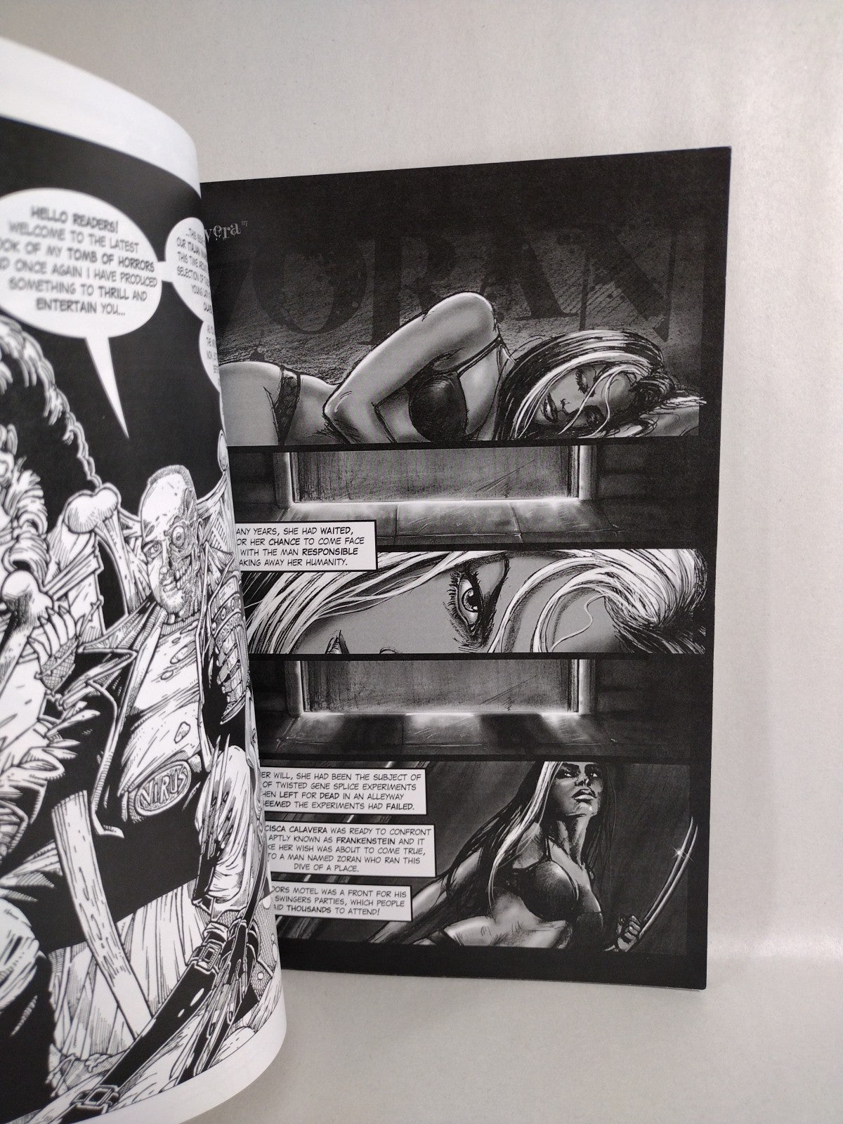 Blokes Tomb Of Terror (2009) Virus Comix Comic Lot #1 2 3 4 7 Calavera VG-VF