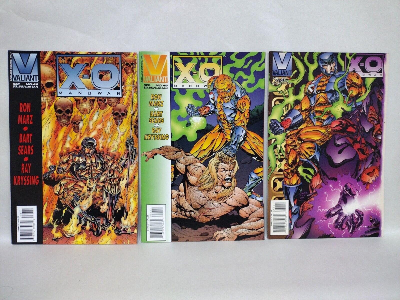 X-O Manowar (1992) Complete Valiant Comic Series #1-67 0 Yearbook Database 