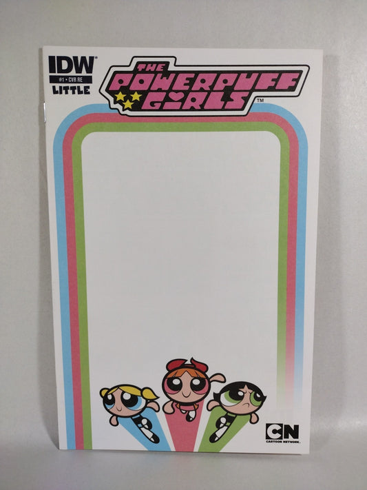 Powerpuff Girls #1 (2013) IDW Comic Blank Sketch Cover Variant NM