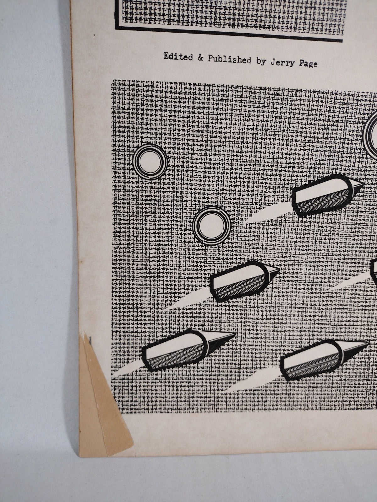 Lore (1966) Jerry Page Fanzine Lot #4 5 6 8 9 Early Jeffery Jones Art