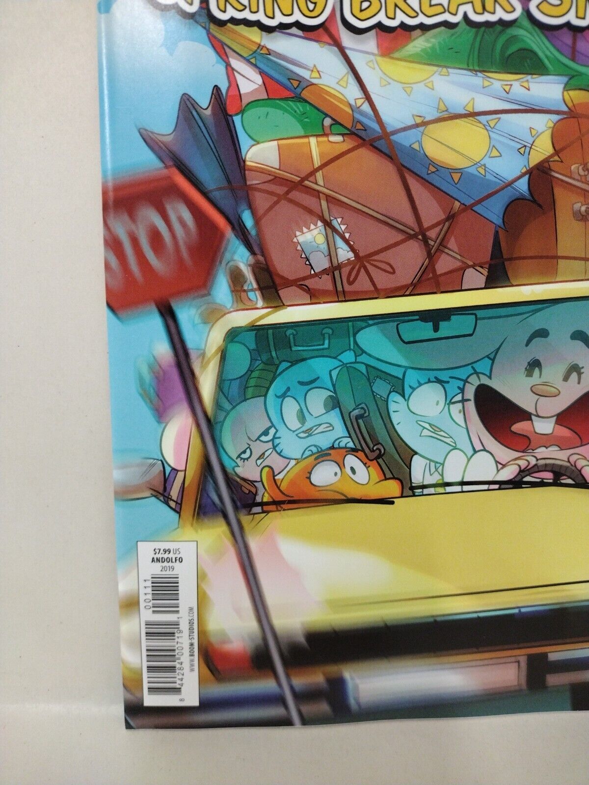 Amazing World of Gumball Spring Break Smash #1 (2019) Comic Mirka Andolfo Cover