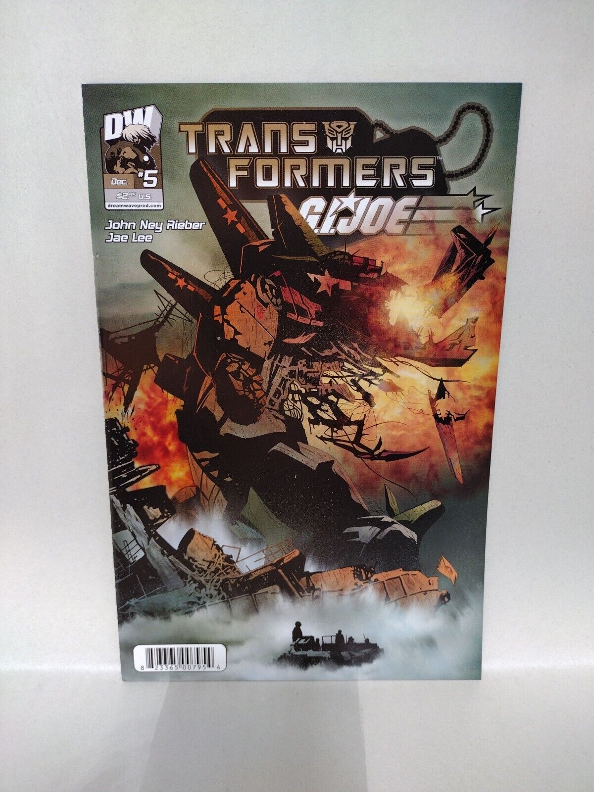 TRANSFORMERS GI JOE (2003) Complete DW Comic Lot Set #1 2 3 4 5 6 Jae Lee VF-NM