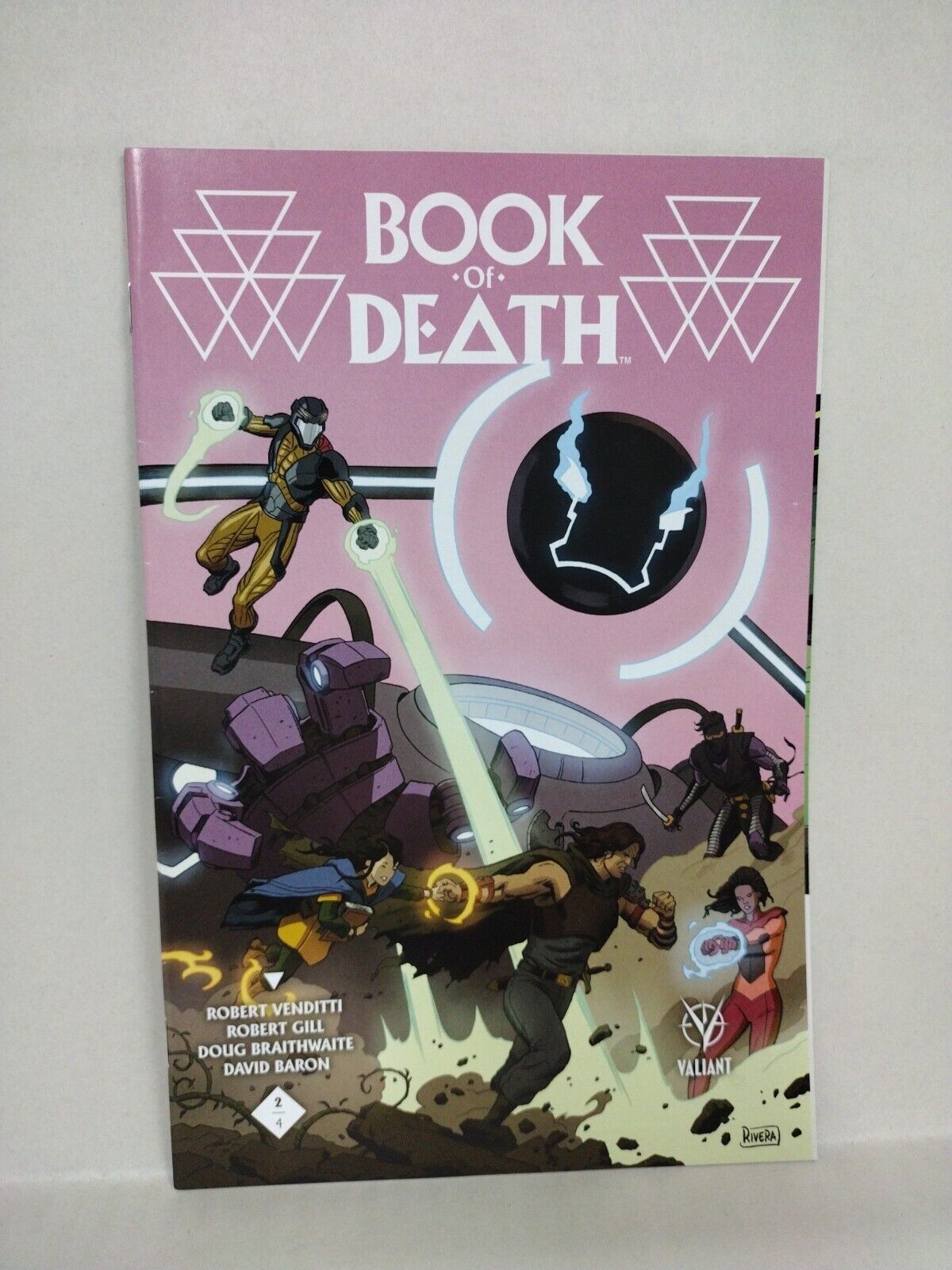 Book Of Death (2015) Complete Valiant Comic Set #1-4 + Fall Of X-O Bloodshot+