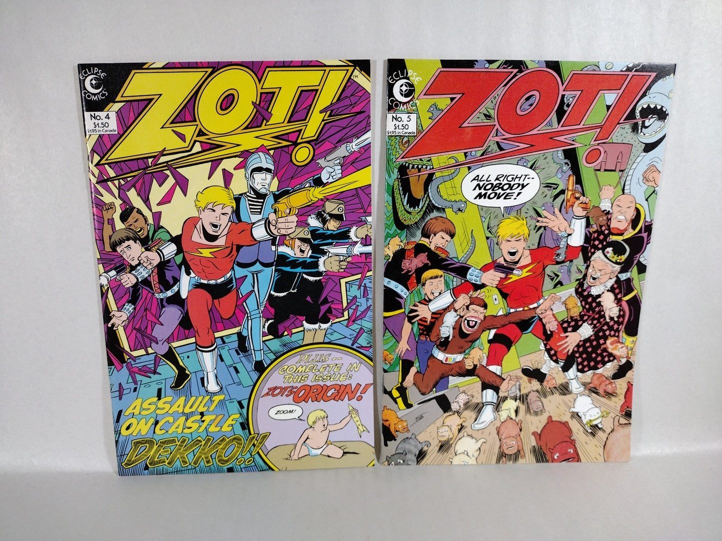 Zot! (1984) 26 Issue Eclipse Comic Lot Set 4 5 8 9 11-21 24-29 31 34-36 McCloud
