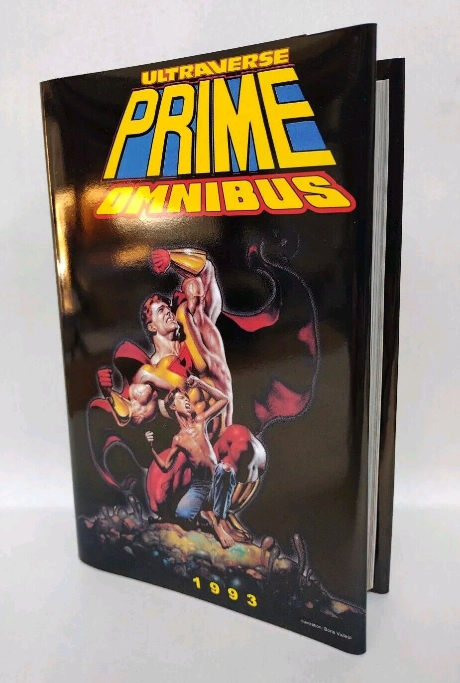 Prime Omnibus (1993) ARG Custom Bound Malibu Comics HC W DJ #1-26 Infinity Power