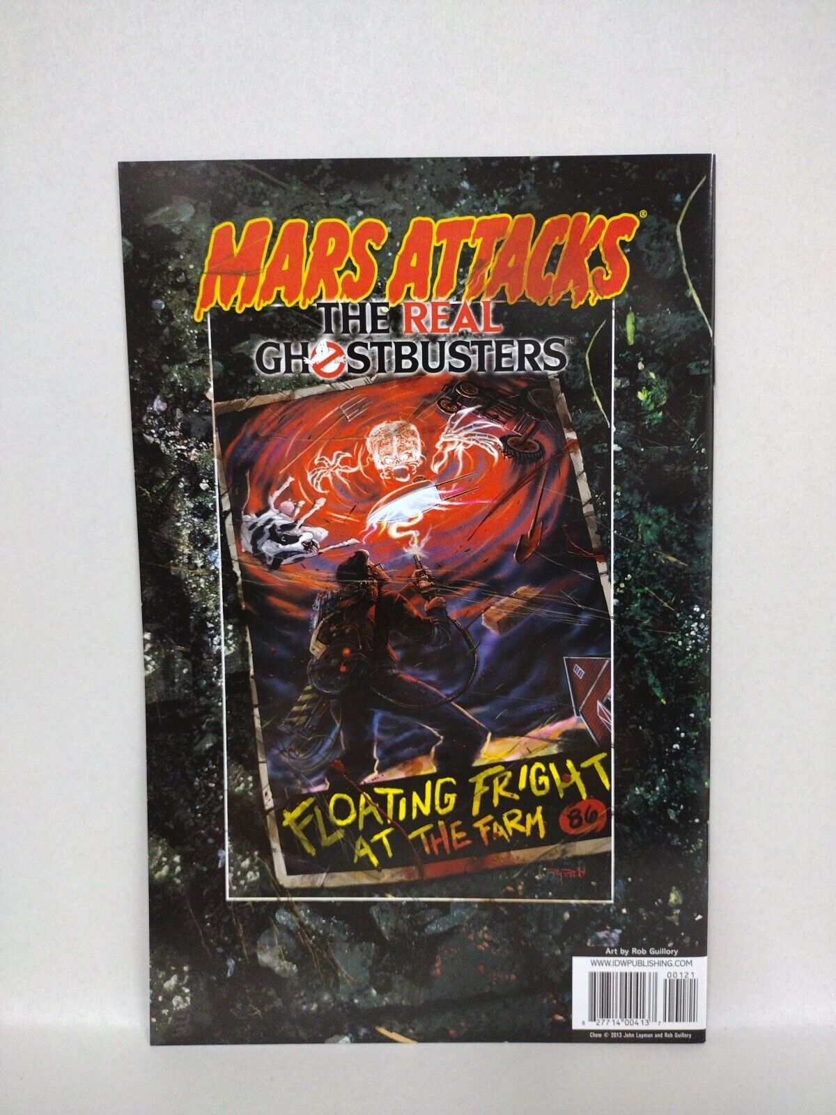 Mars Attacks Real Ghostbusters 1 (2013) IDW Comic 1:10 Rob Guillory Chew Variant