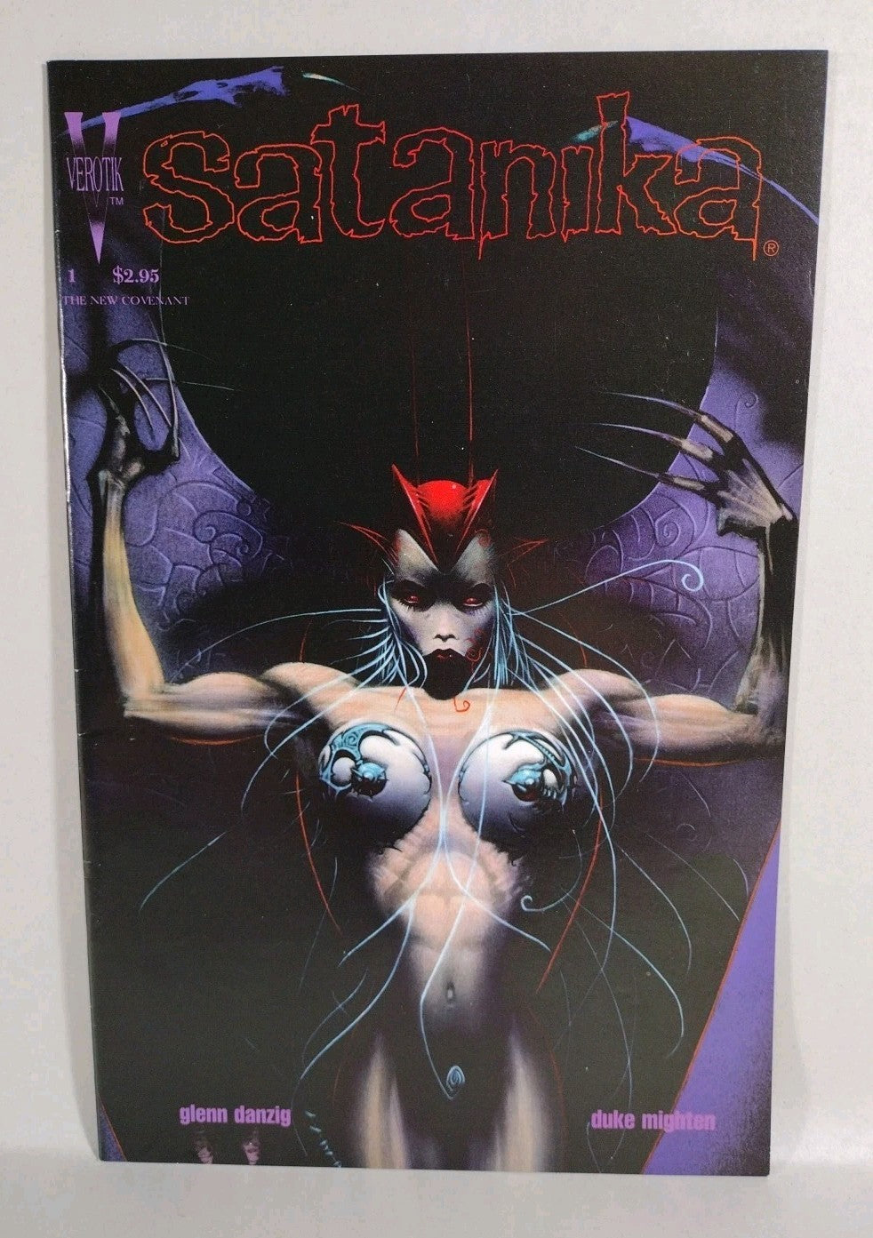 Satanika (1996) Verotik Vol 2 Comic Lot Set #0 1 3 4 5 8 X Illustrations 1 VF-NM