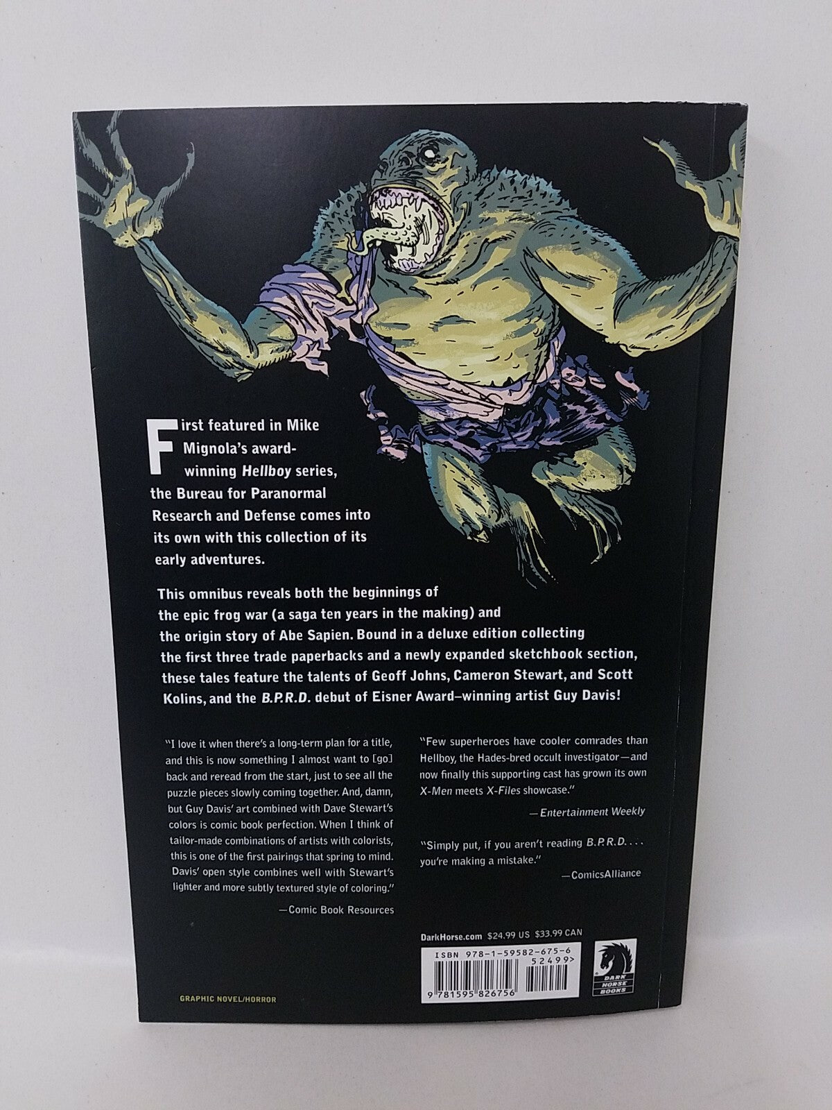 BPRD Plague Of Frogs Vol 1 (2014) TPB Mike Mignola Hellboy Dark Horse SC New