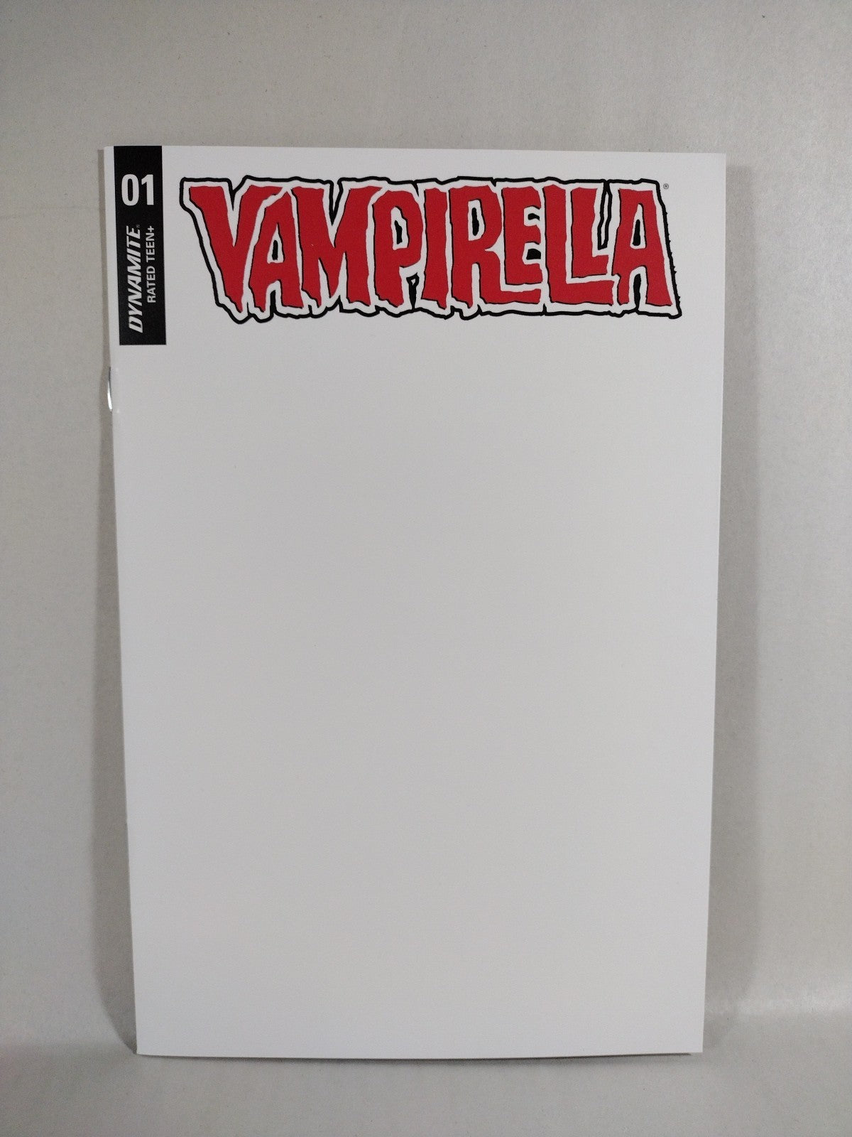 Vampirella #1 (2019) Dynamite Blank Sketch Variant Cover Comic New NM