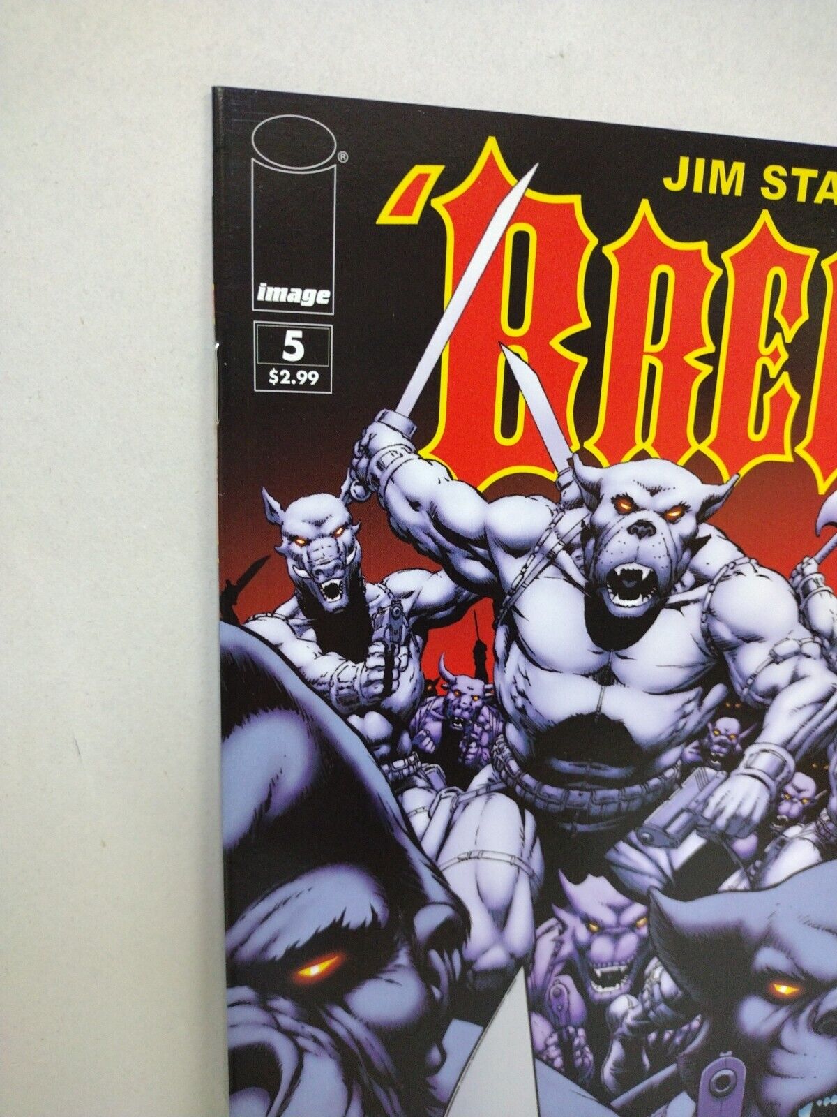 Breed III (2011) Image Comic Lot #4 5 Jim Starlin Last Issues VF-NM