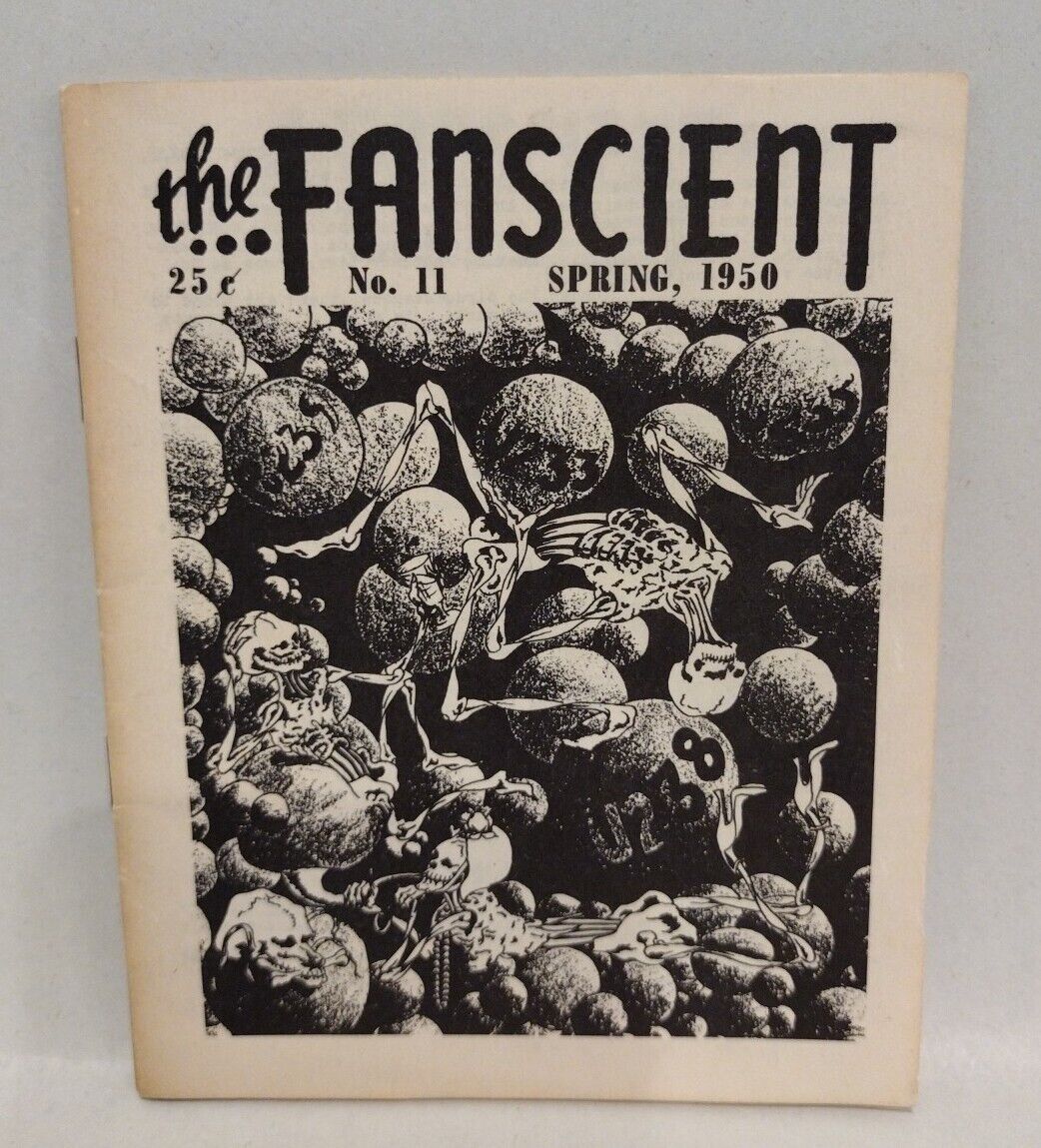 Fanscient #11 (1950) Mini Fanzine Forest C Davis Theodore Sturgeon Pulp Novel