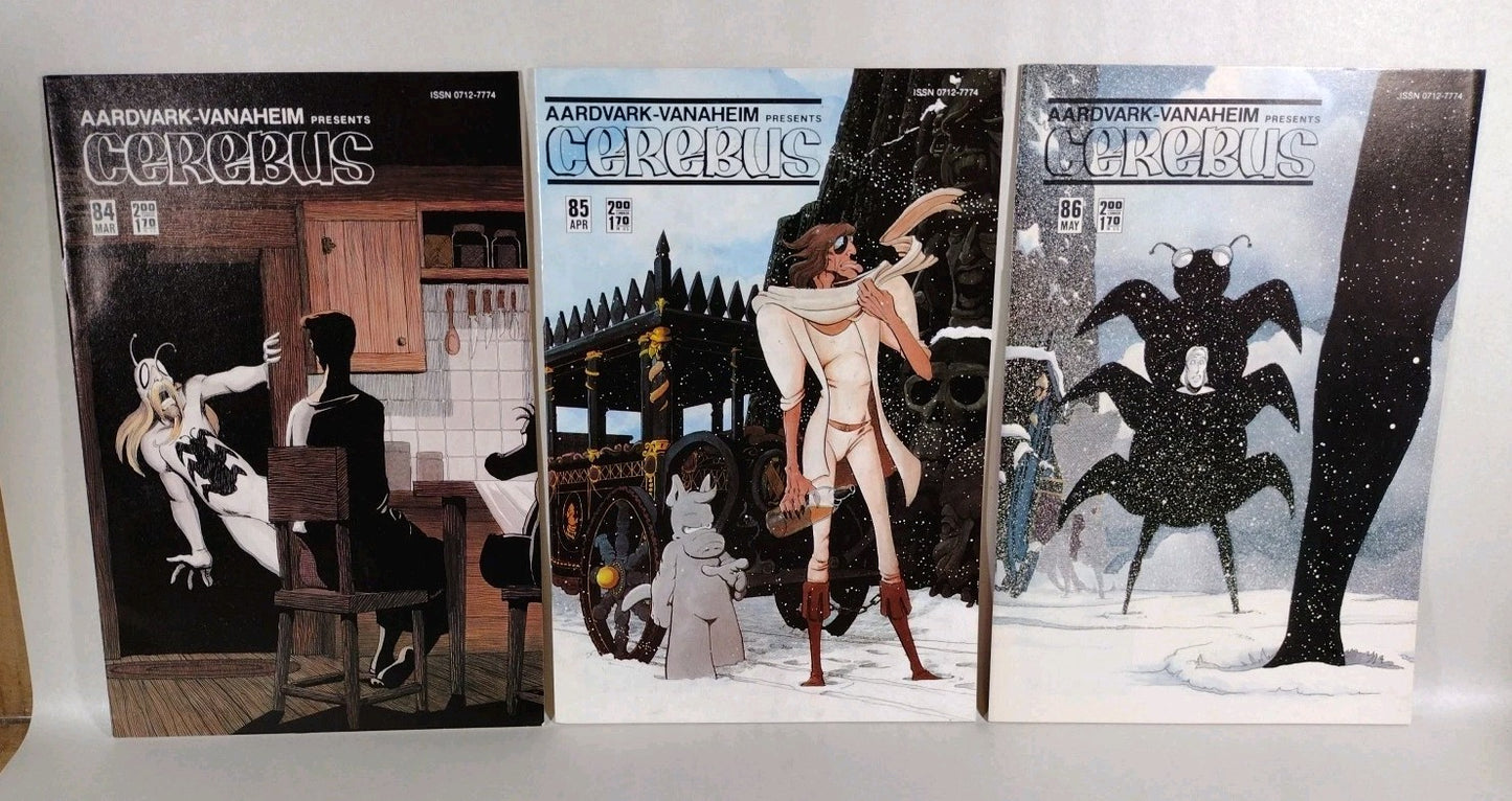Cerebus The Aardvark 51-113 (1991) Dave Sim Complete Church & State Pt 1-60 +