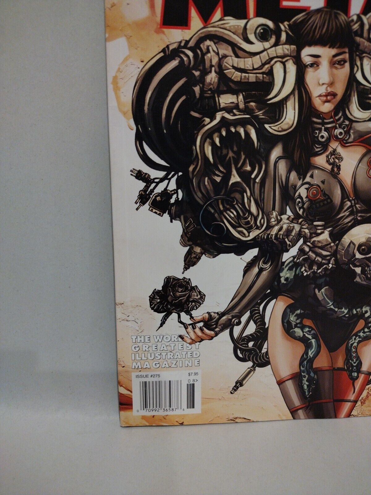 HEAVY METAL Magazine #275 (2015) Cyberpunk Special Dr Stain Ortiz VF-NM