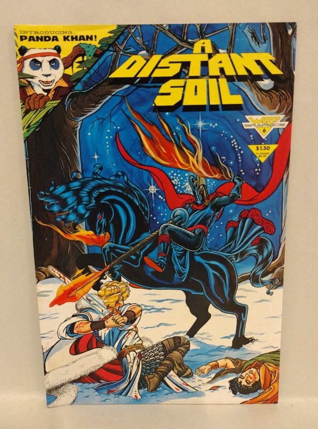 Panda Khan Comic Set A Distant Soil 6 1st Appearance #2 Special 1 Promo Flyer