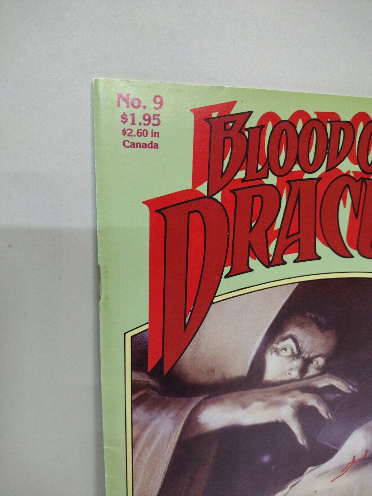 Blood of Dracula (1989) #9 Frank Cirocco Cover Art Adam Hughes Apple Comics