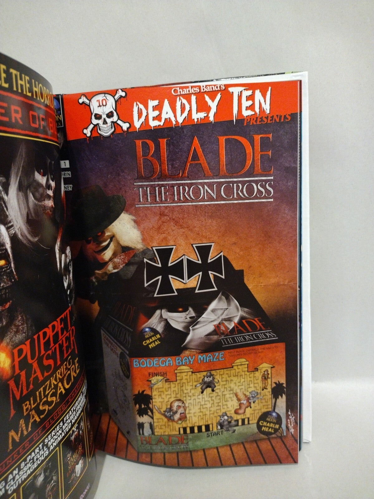 Full Moon Comix Library Edition Custom Bound Comic Hardcover ARG 166 Deadly Ten