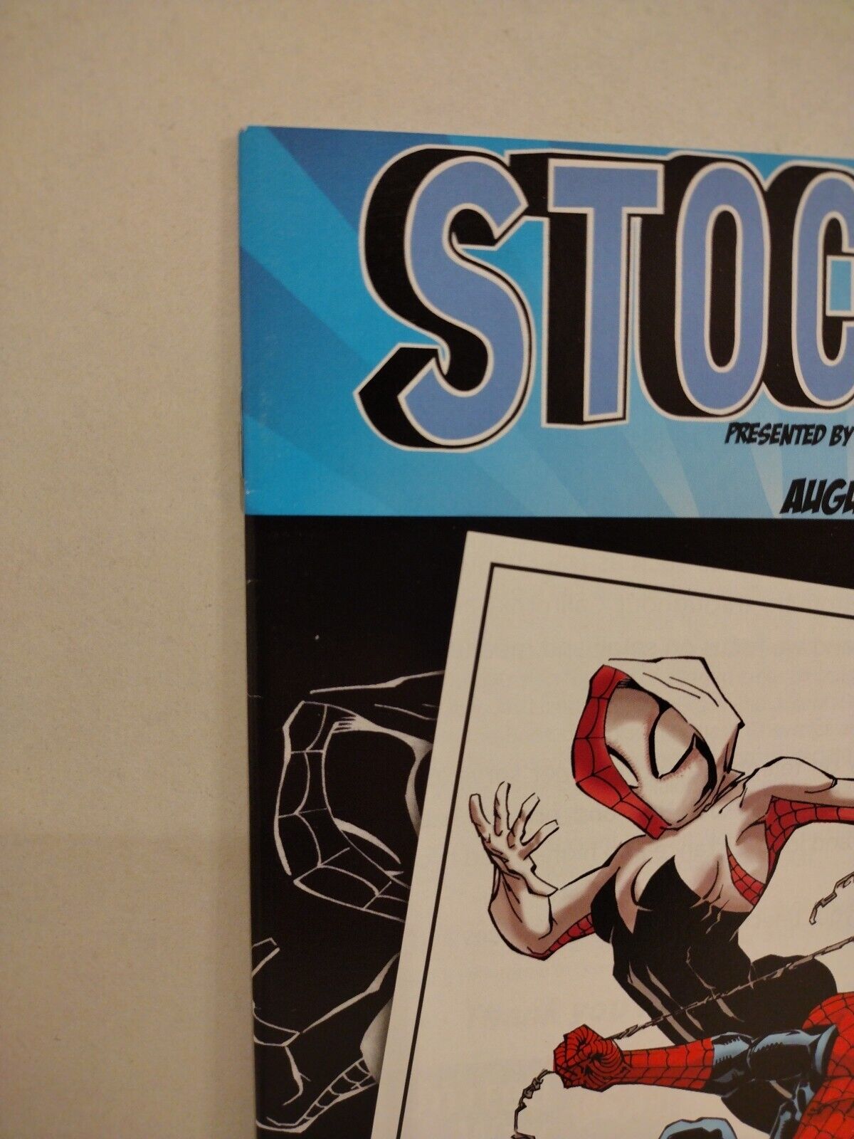 Stockton Con 2015 Program Spider-Man Spider-Gwen Tim Vigil Joe Weems Signed