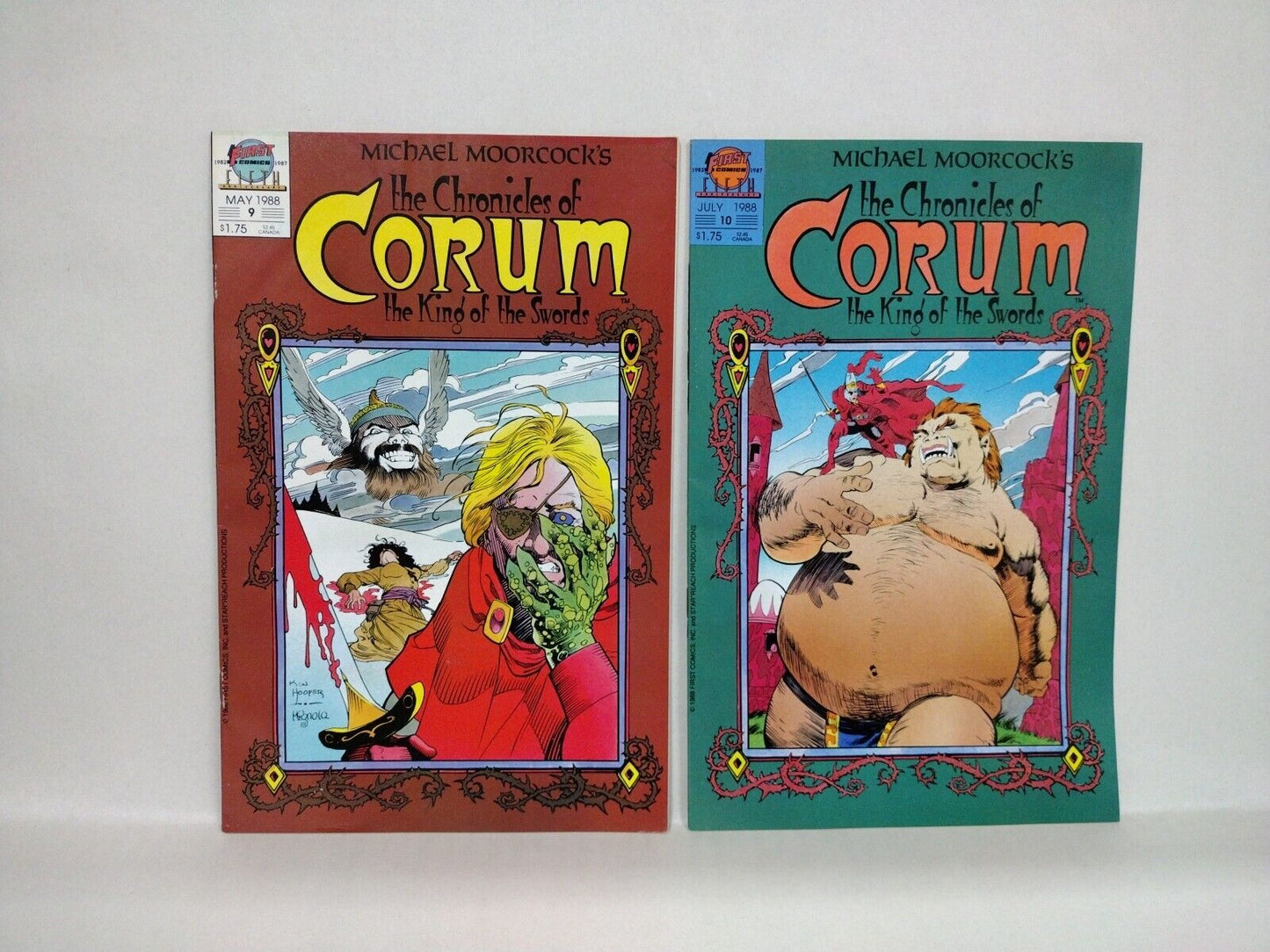Chronicles Of Corum (1987) First Comic Lot Set #1-11 Mike Mignola Cover Art F-VF