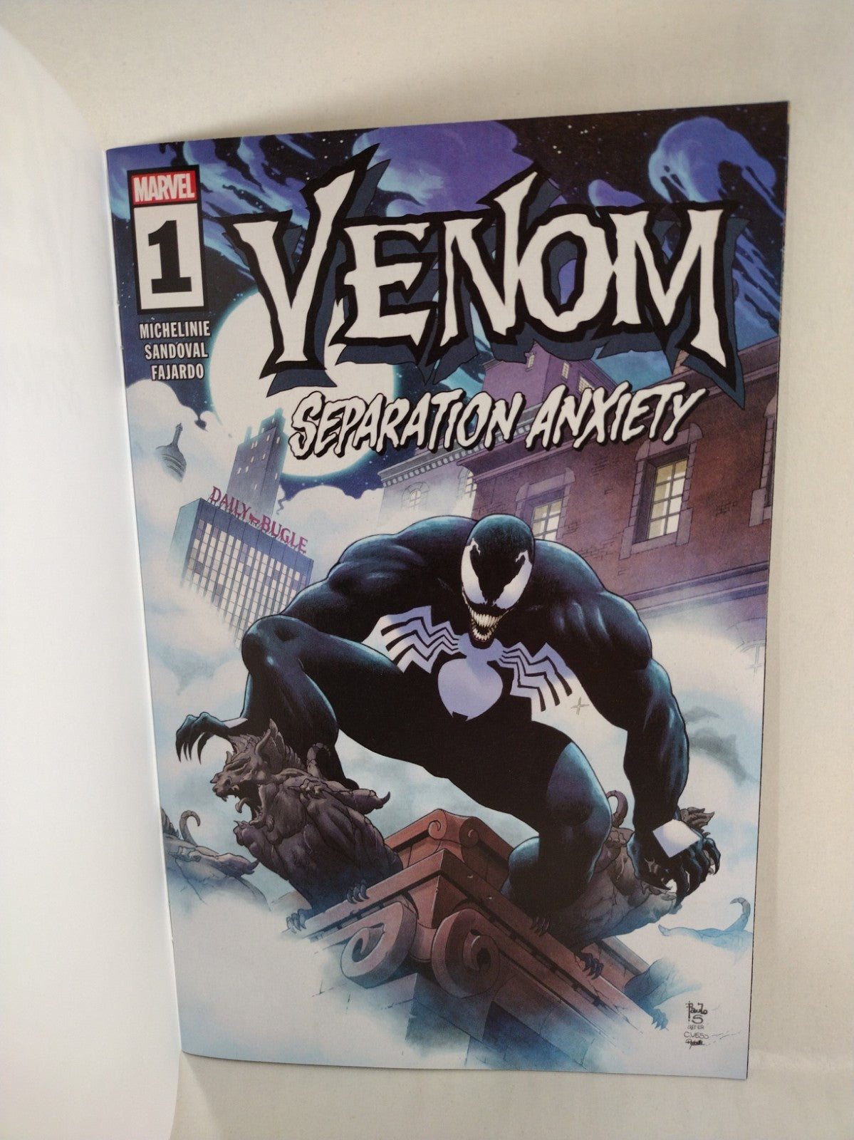 Venom Separation Anxiety #1 (2024) Marvel Blank Sketch Cover Variant New NM