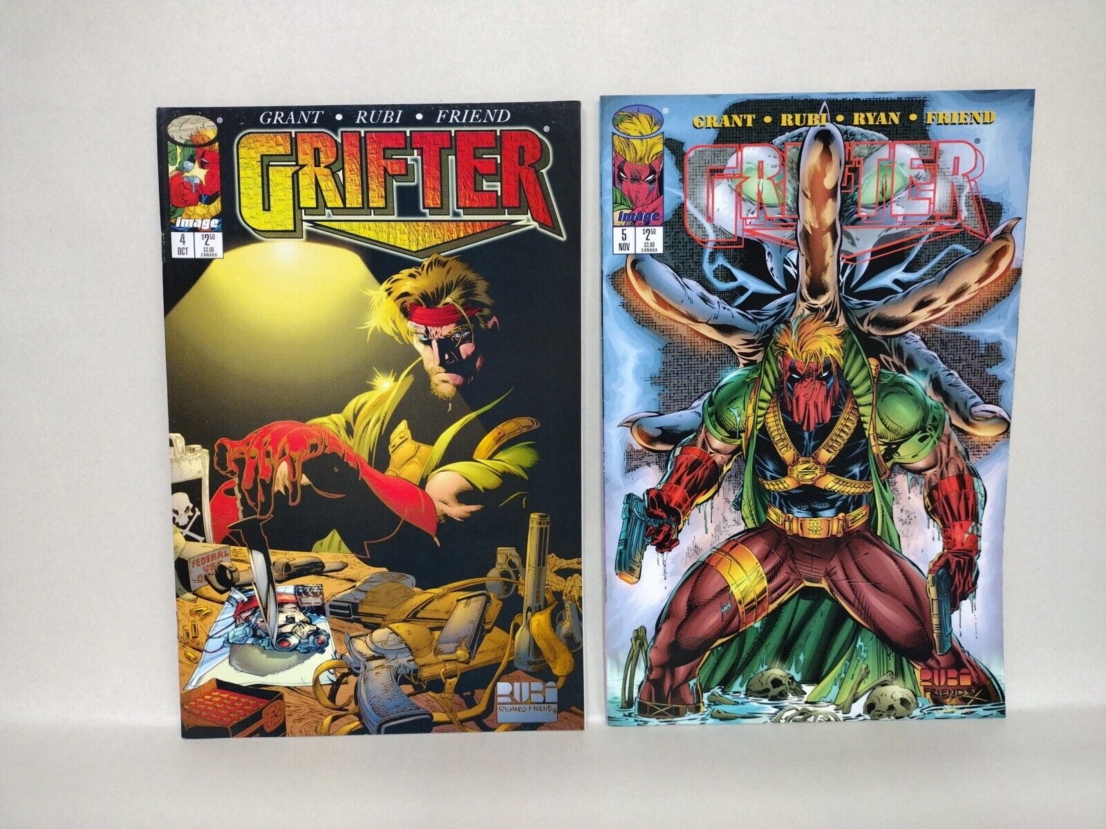 Grifter (1996) Vol 2 Image Comic Lot #4 6 7 8 14 Last Issue