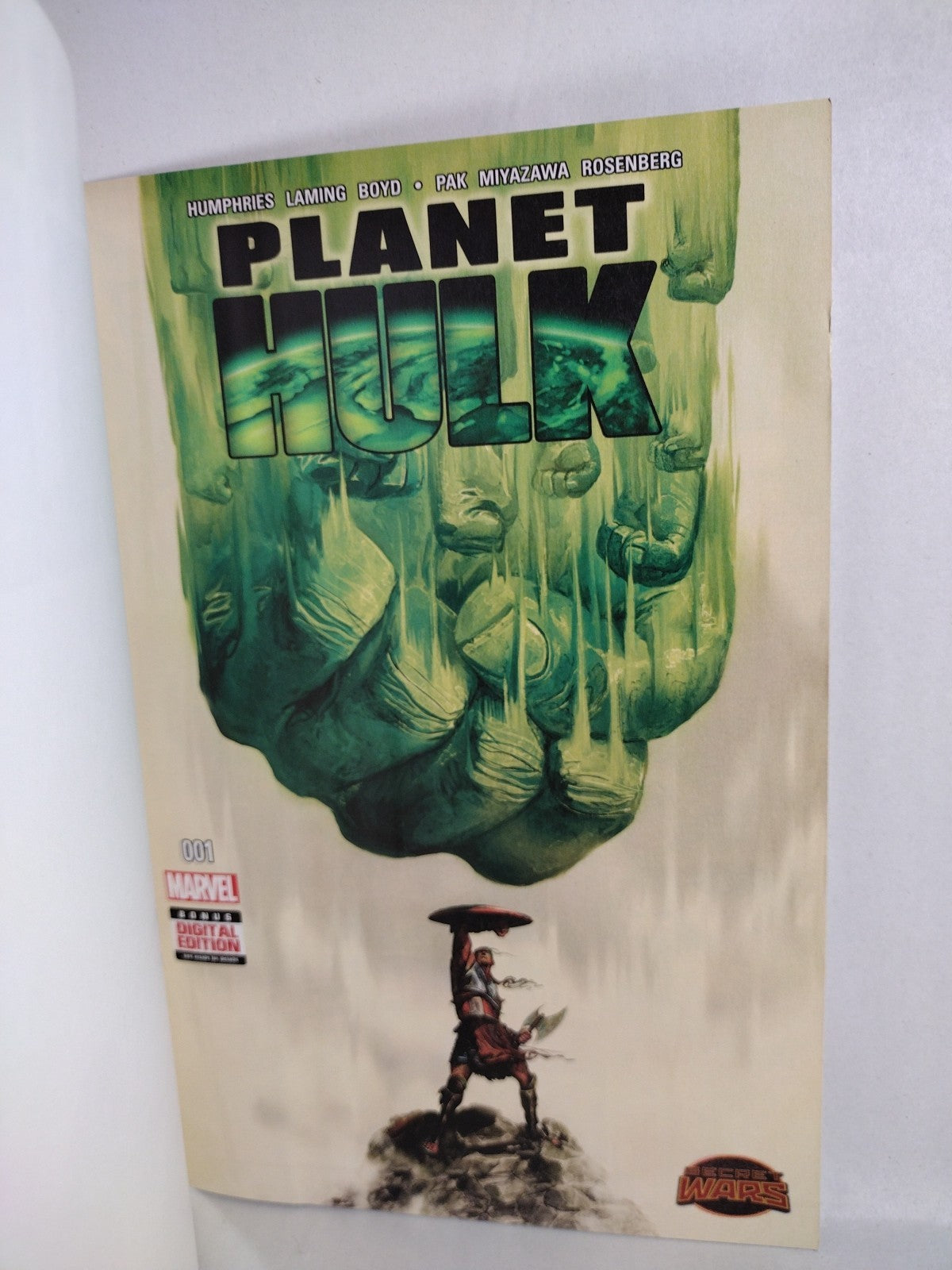 Planet Hulk #1 (2015) Marvel Comic Blank Sketch Variant Cover NM