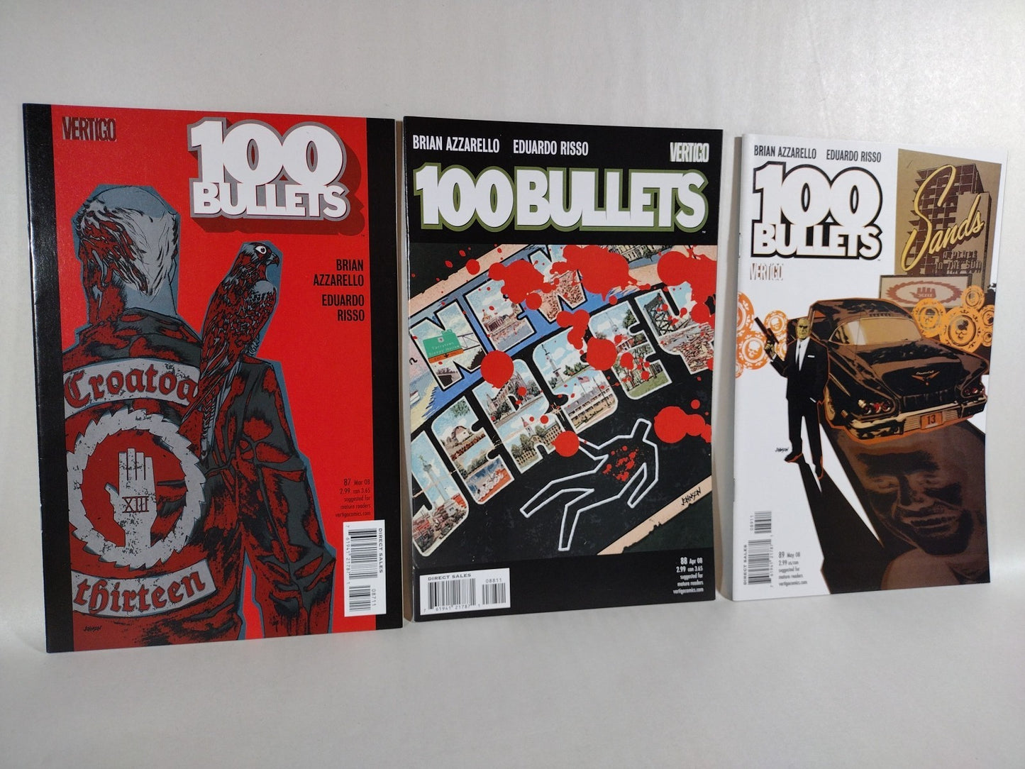 100 Bullets (2008) DC Vertigo Comic Lot Set #87-100 Last Issues Azzarello Risso