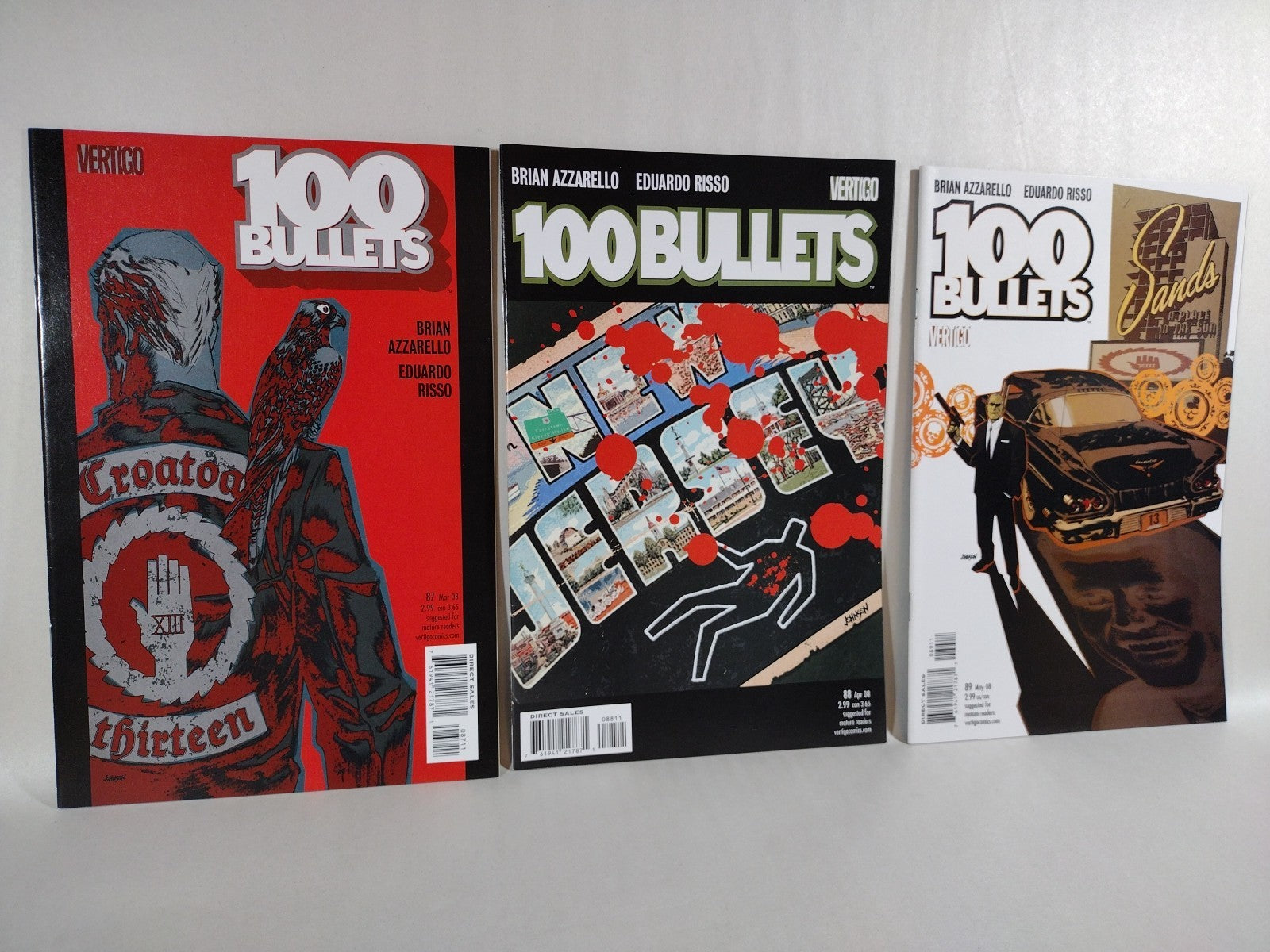 100 Bullets (2008) DC Vertigo Comic Lot Set #87-100 Last Issues Azzarello Risso