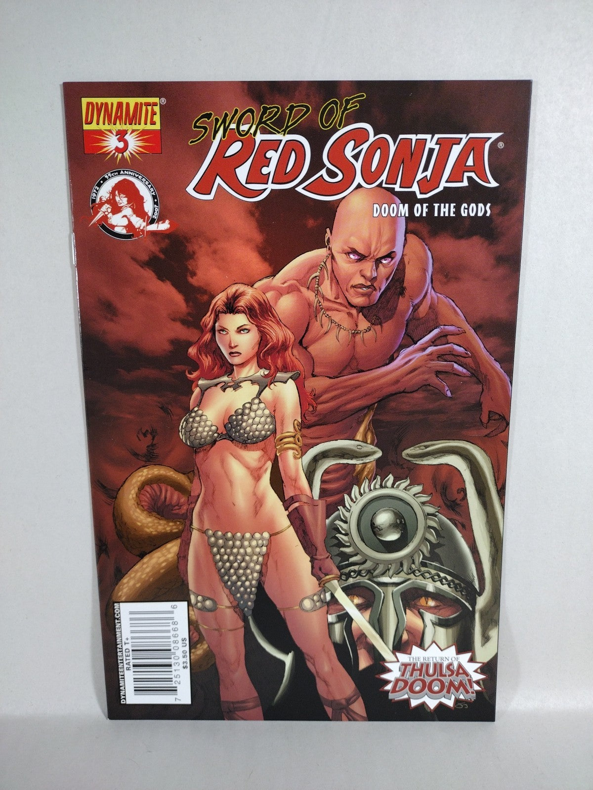 Red Sonja Doom Of The Gods (2008) Complete Dynamite Comic Lot + One More Day +