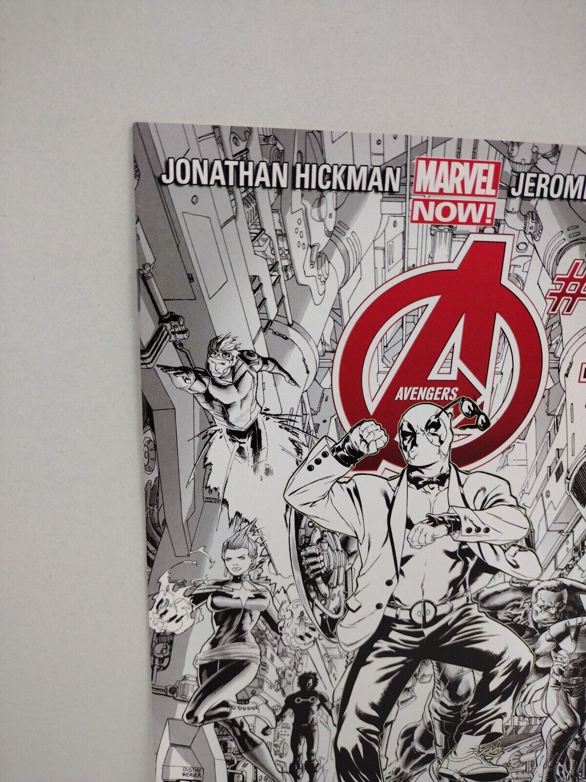 Avengers #1 (2013) Marvel Comics Deadpool Gangnam Style Sketch Variant NM