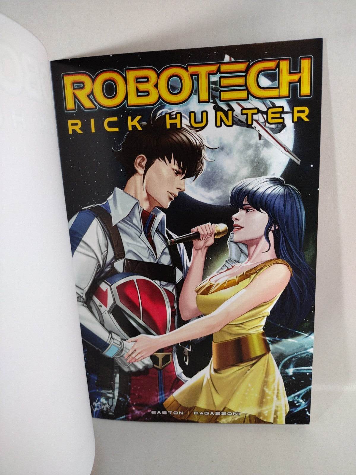 Robotech Rick Hunter #1 (2023) Titan Comic Red Blank Sketch Cover NM