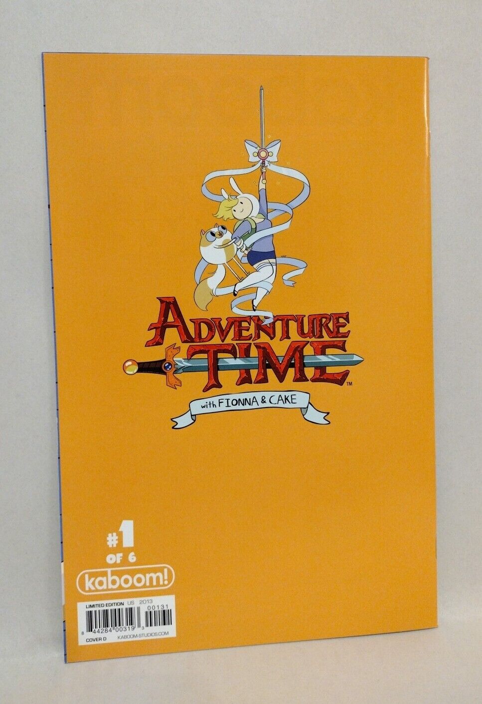 Adventure Time FIONNA & CAKE #1 (2013) Boom Studios Virgin Variant Cover D NM