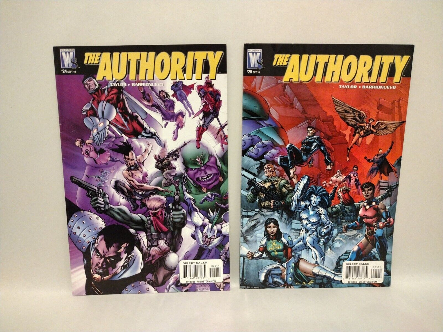 Authority (2008) #1-25 Wildstorm Reader Comic Lot Set Christos Cage