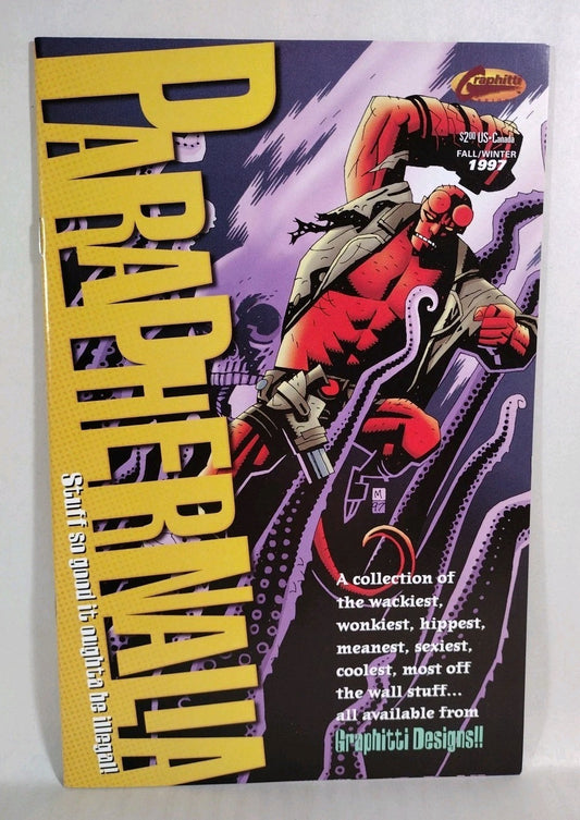 Graphitti Designs (1997) Paraphernalia Merchandise Catalog Hellboy Cover VF-NM