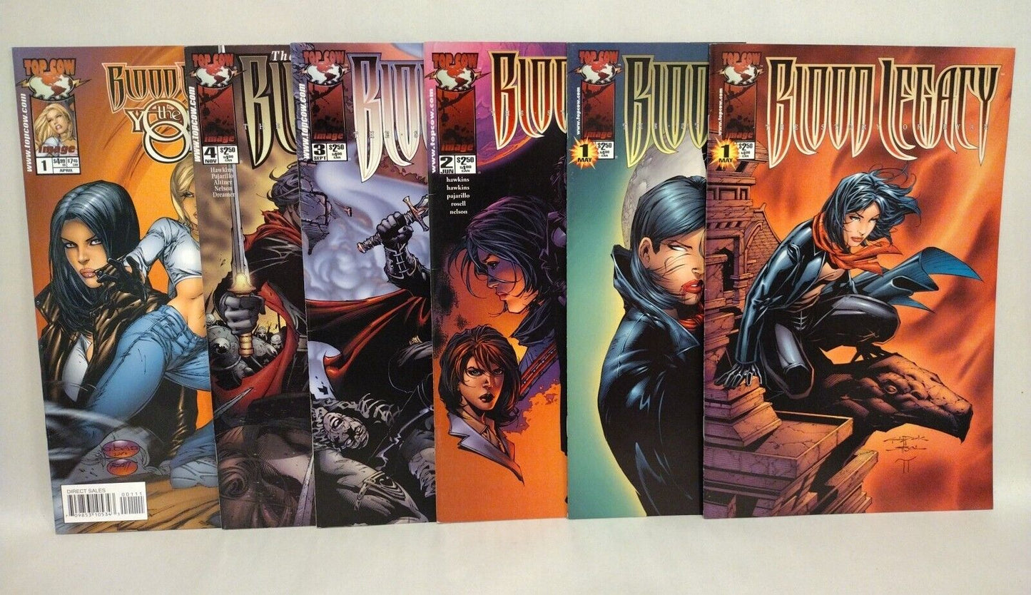 Blood Legacy (2008) Complete Image Top Cow Comic Set #1 2 3 4 Young Ones VF-NM