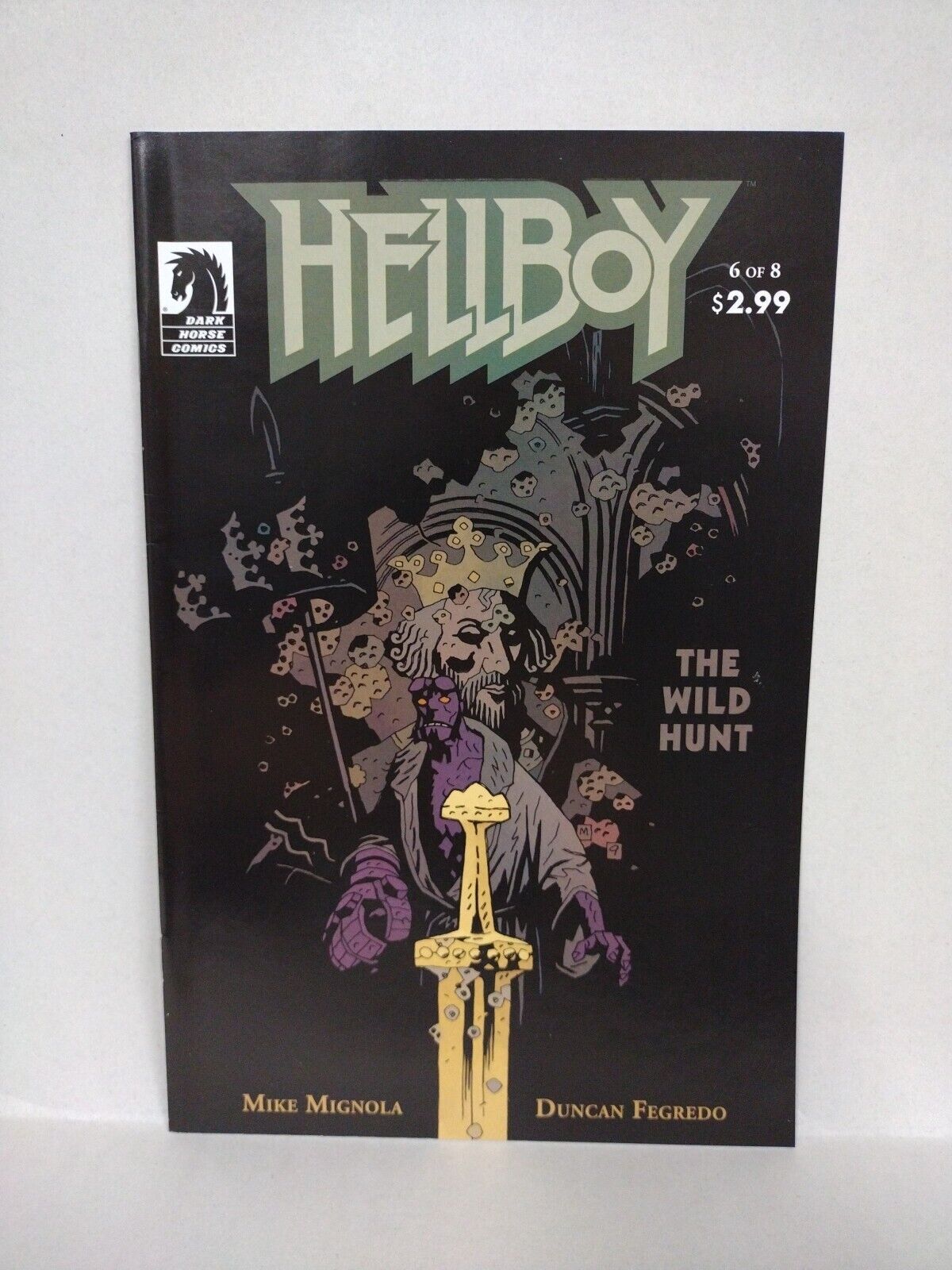 Hellboy The Wild Hunt (2009) Dark Horse Comic Lot #2 3 4 5 6 7 8 Mignola Fegredo