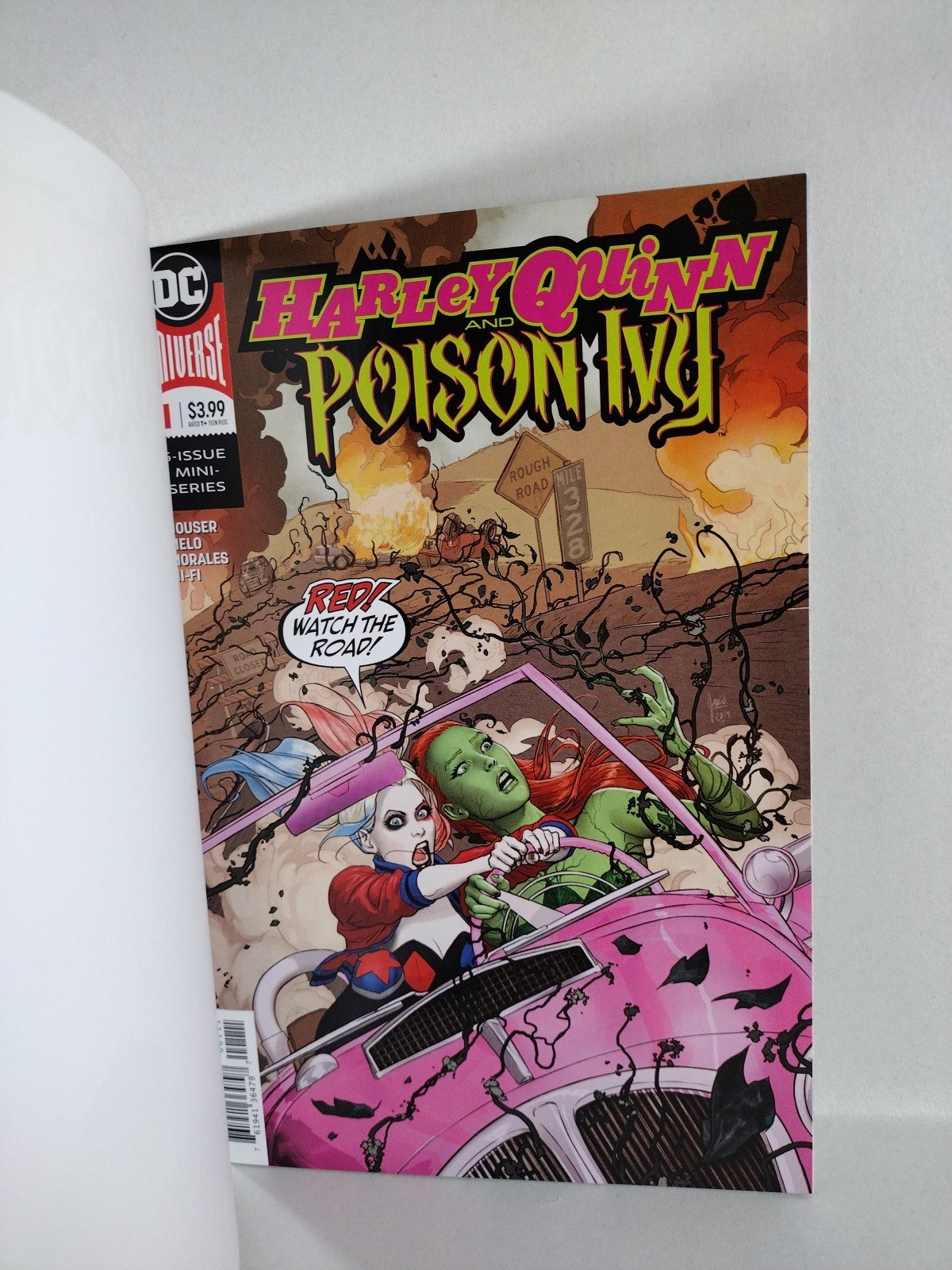 Harley Quinn And Poison Ivy #1 (2019) DC Comic Blank Sketch Variant Cover NM