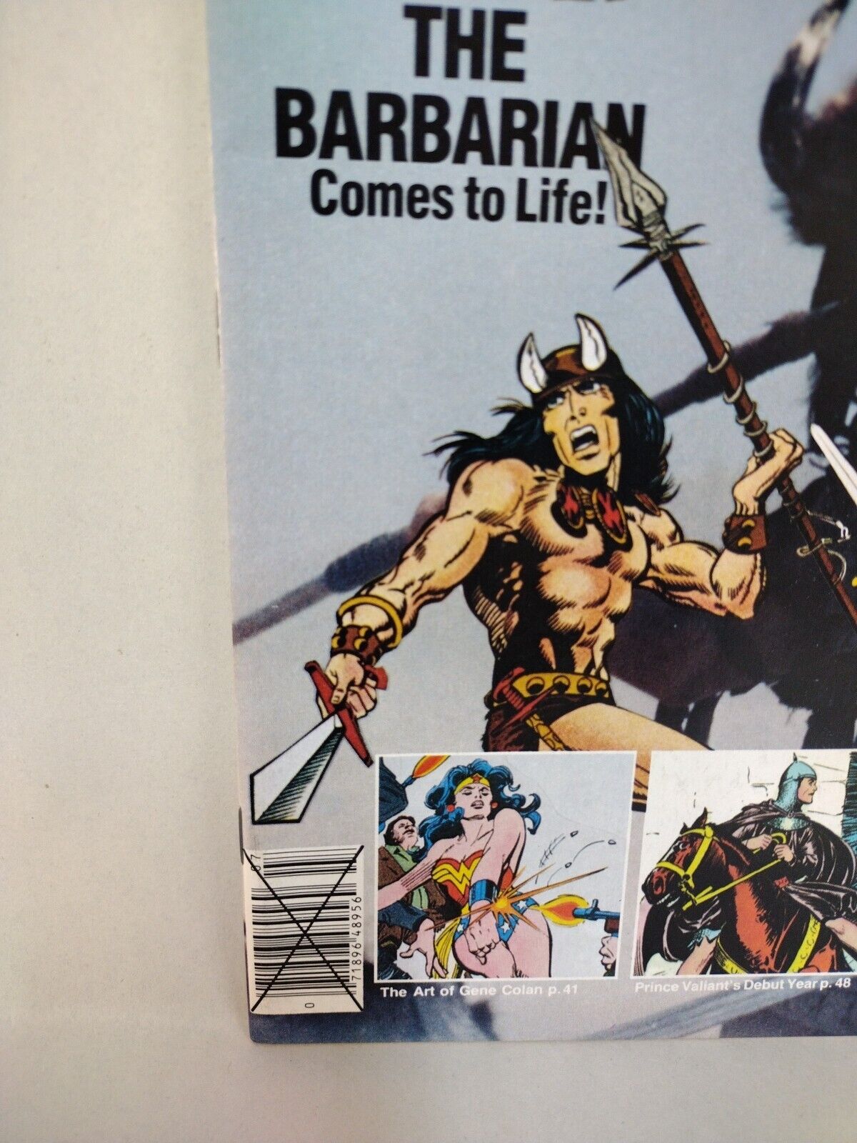 Comics Scene #4 (1982) Starlog Magazine Schwarzenegger Conan Cover VF