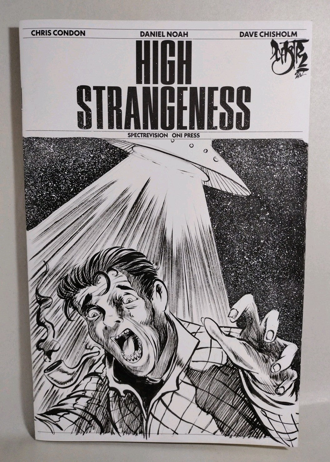 High Strangeness #1 (2025) Oni Press Sketch Cvr Variant Comic W Original DCastr