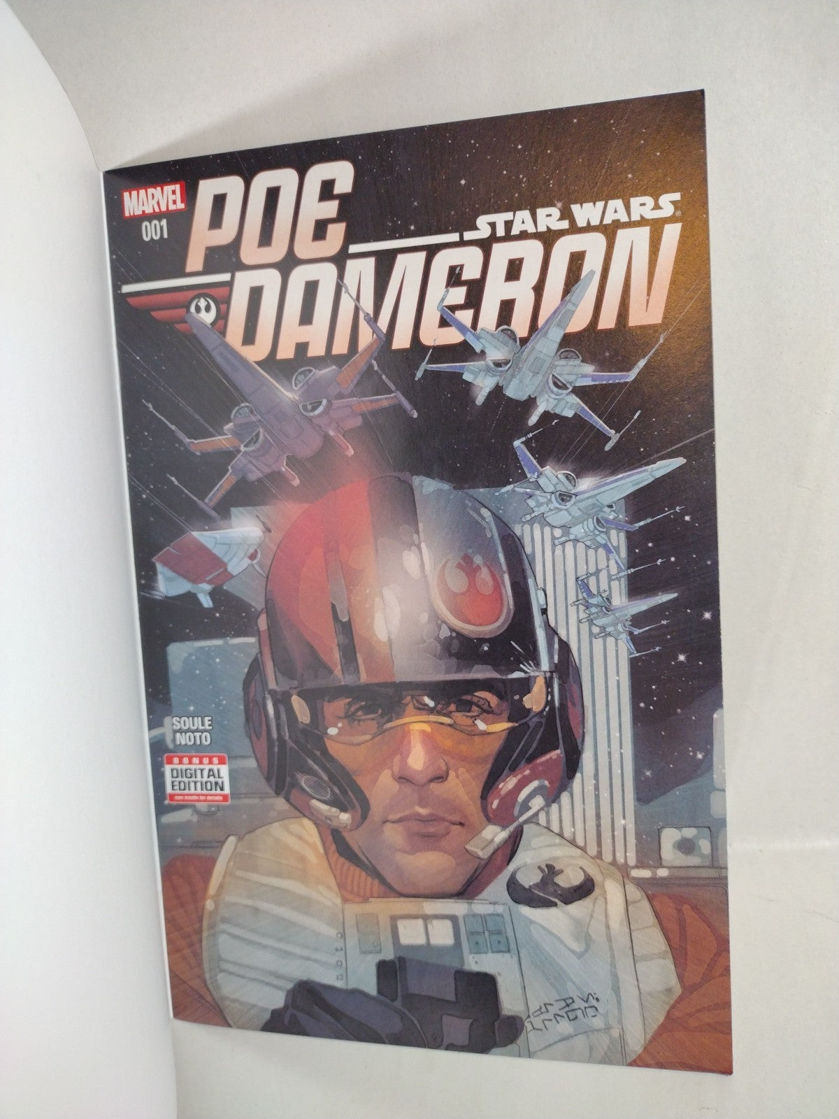 Star Wars Poe Dameron #1 (2016) Marvel Blank Sketch Variant Cover Comic New 