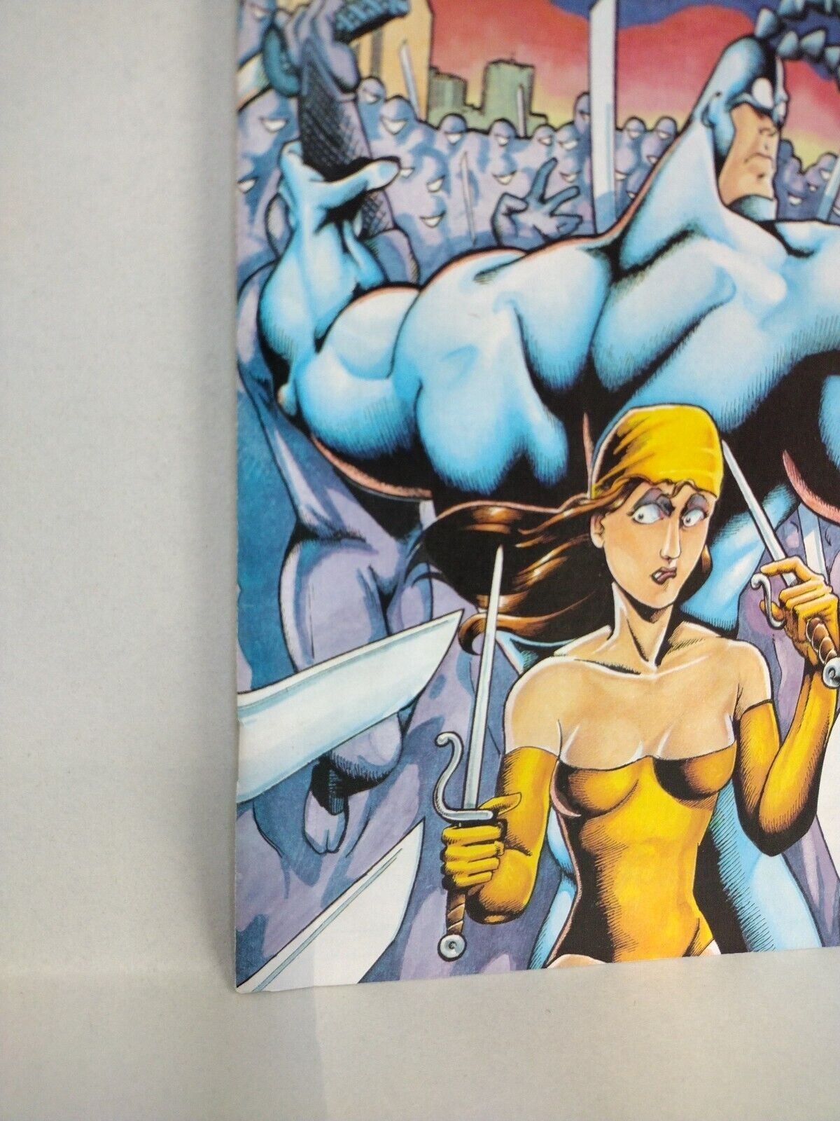 The Tick #3 (1988) NEC Comic 1st Print W Mini Comic Insert VF