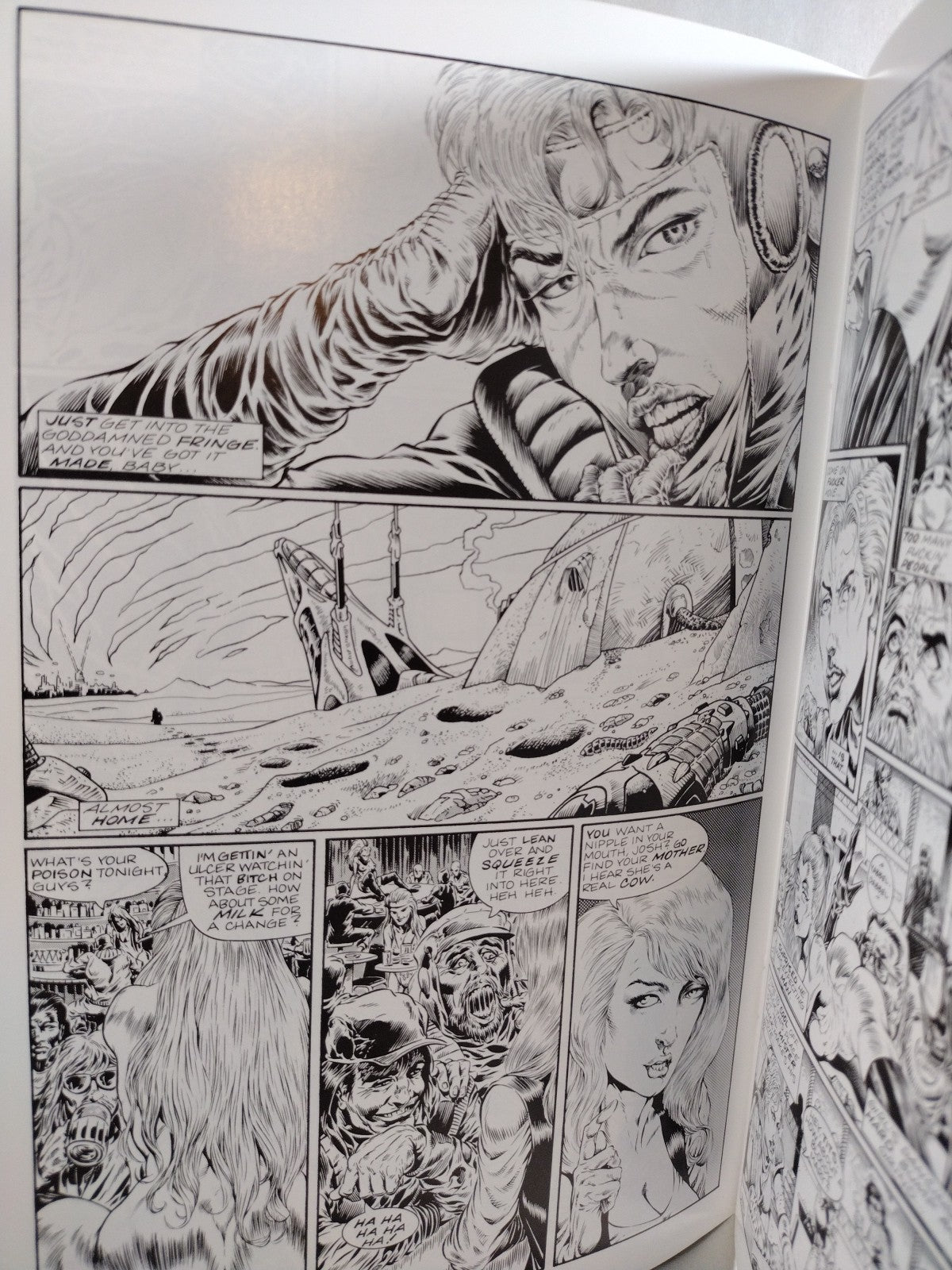 EO #1 (1991) Rebel Studios Comic Signed #'s 118/2000 Tim Vigil Franz Henkel
