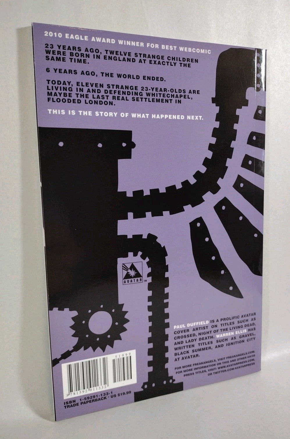 Freak Angels Vol 6 (2011) Avatar Press TPB SC Warren Ellis New 