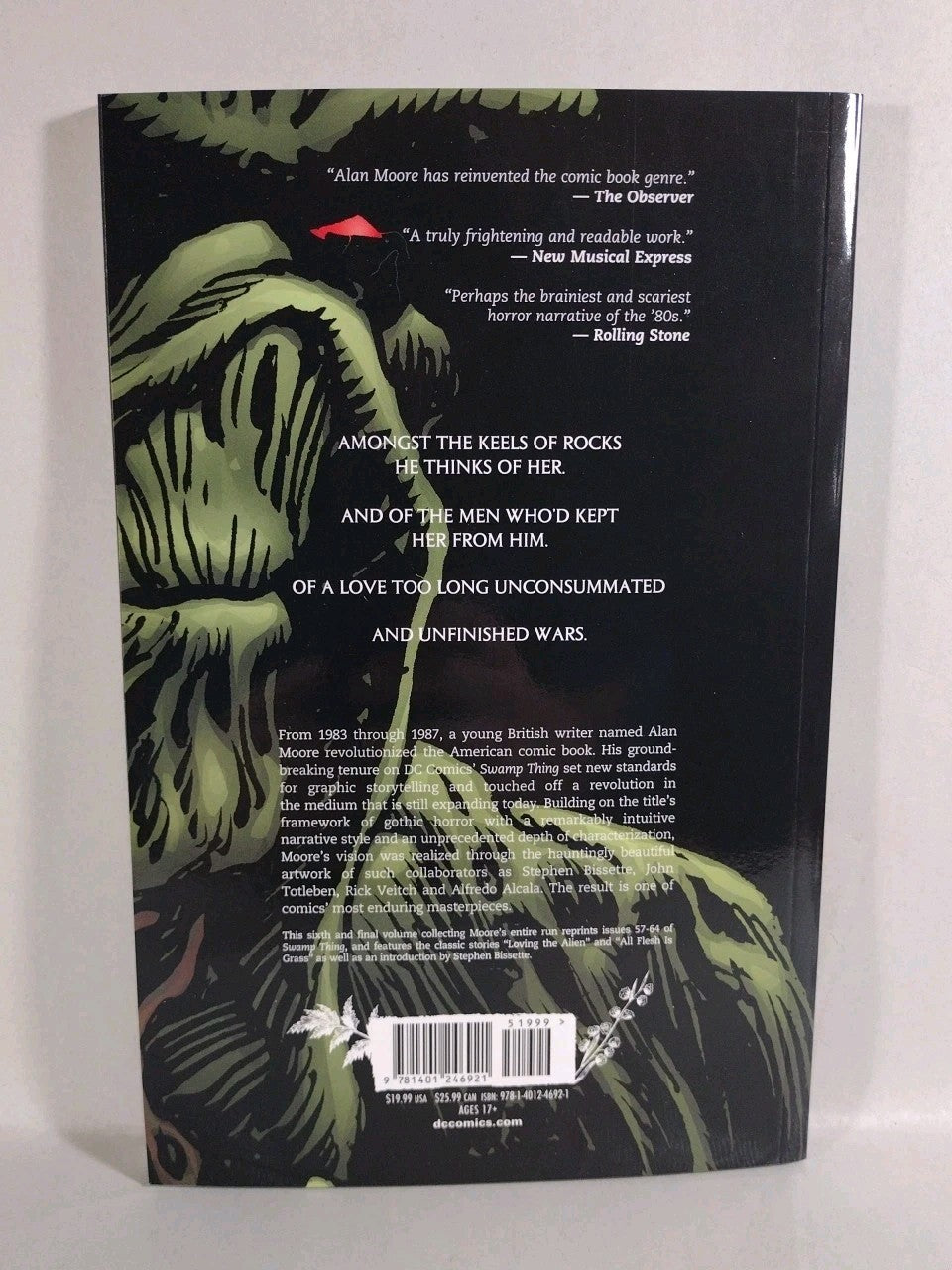 Saga Of Swamp-Thing Vol 6 (2021) DC TPB Alan Moore Bissette Totleben Alcala New